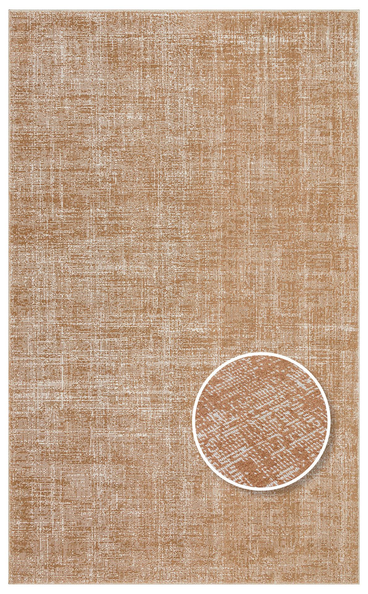 EKO Halı KALAHARI KLH PLAİN TERRA Özel Dokuma Tekniği ile Üretilen Modern Sade Desenli Makine Halısı