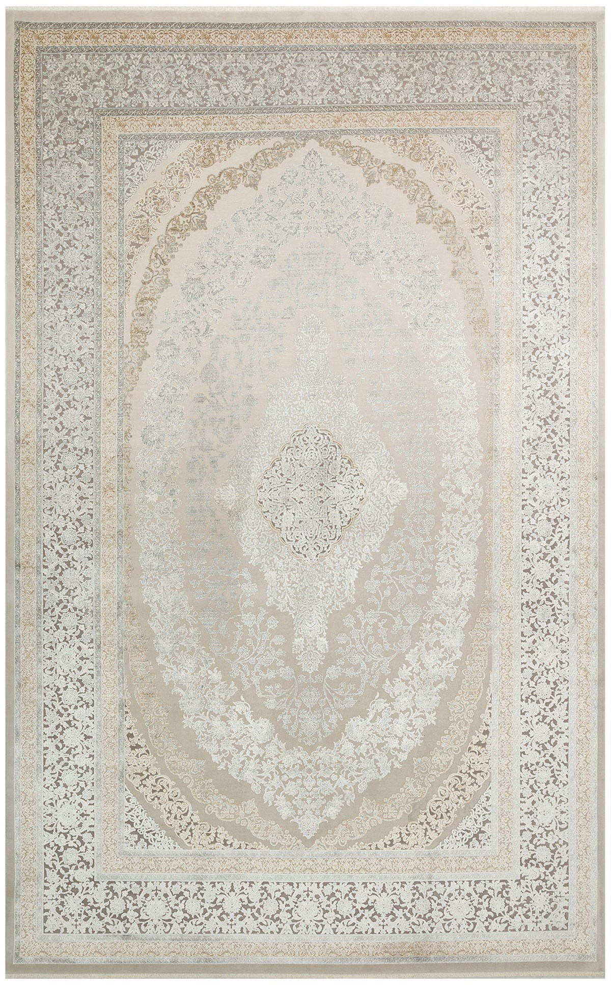 Eko Halı Mahal Mhl 08 Cream Grey