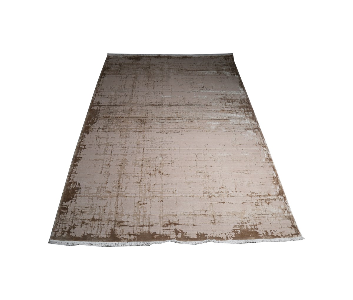 Eko Halı Mirage 613 Bej Modern Vintage Desen Yün-Viskon Özel Tezgah Halısı