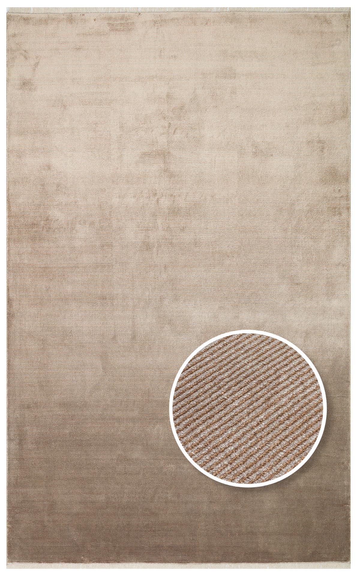 EKO Halı NAPOLI NAP 01 VİZON GREY Sade Desenli Modern Sık Dokuma Makine Halısı
