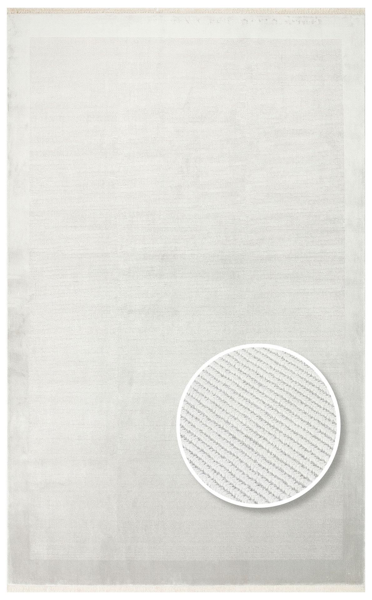 EKO Halı NAPOLI NAP 02 GREY Sade Desenli Modern Sık Dokuma Makine Halısı