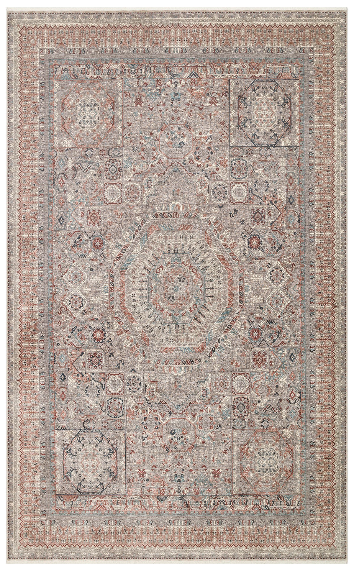 Eko Halı Navara Nvr 03 Beıge Grey