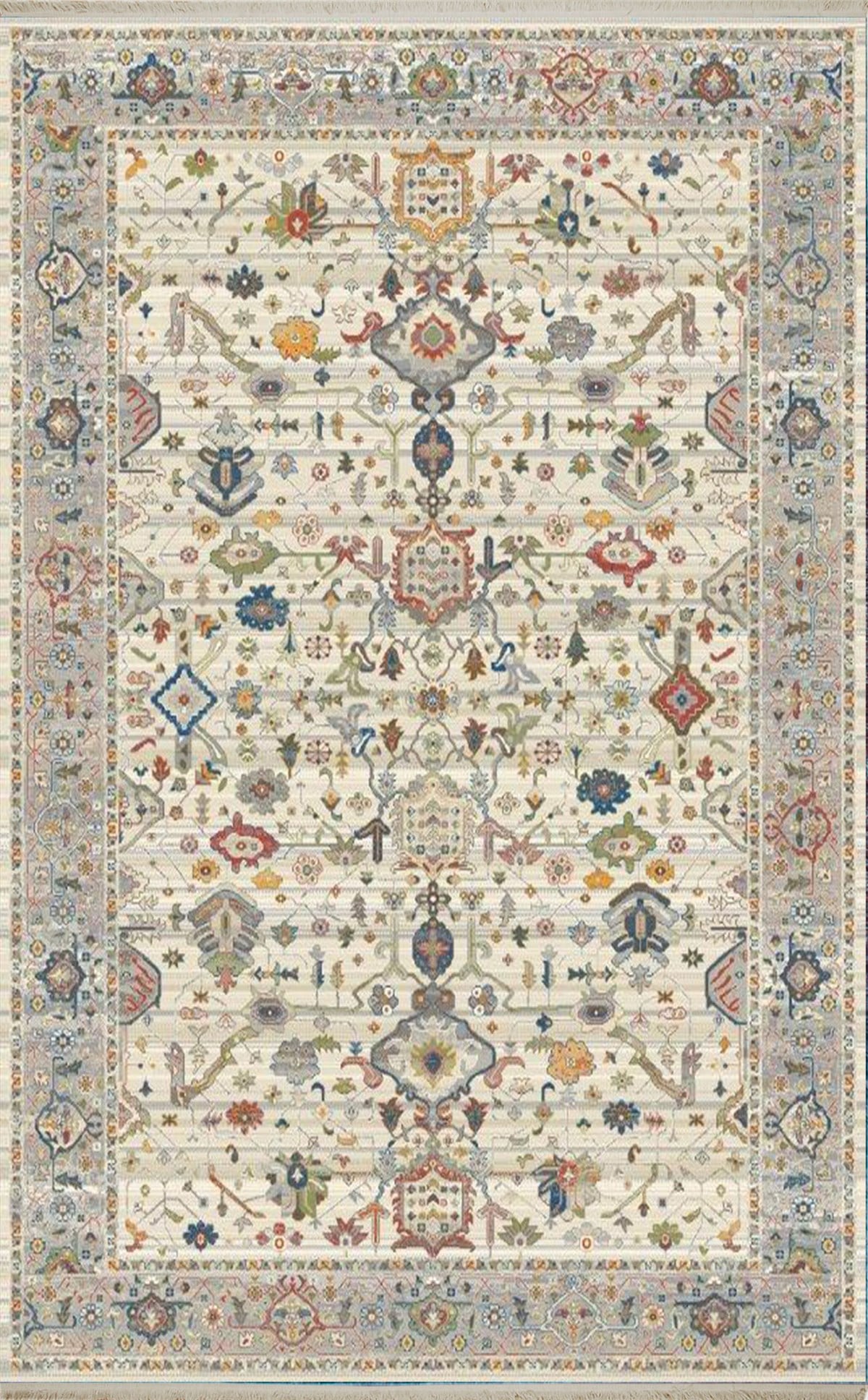 Eko Halı Pietra Pta 01 Cream Grey
