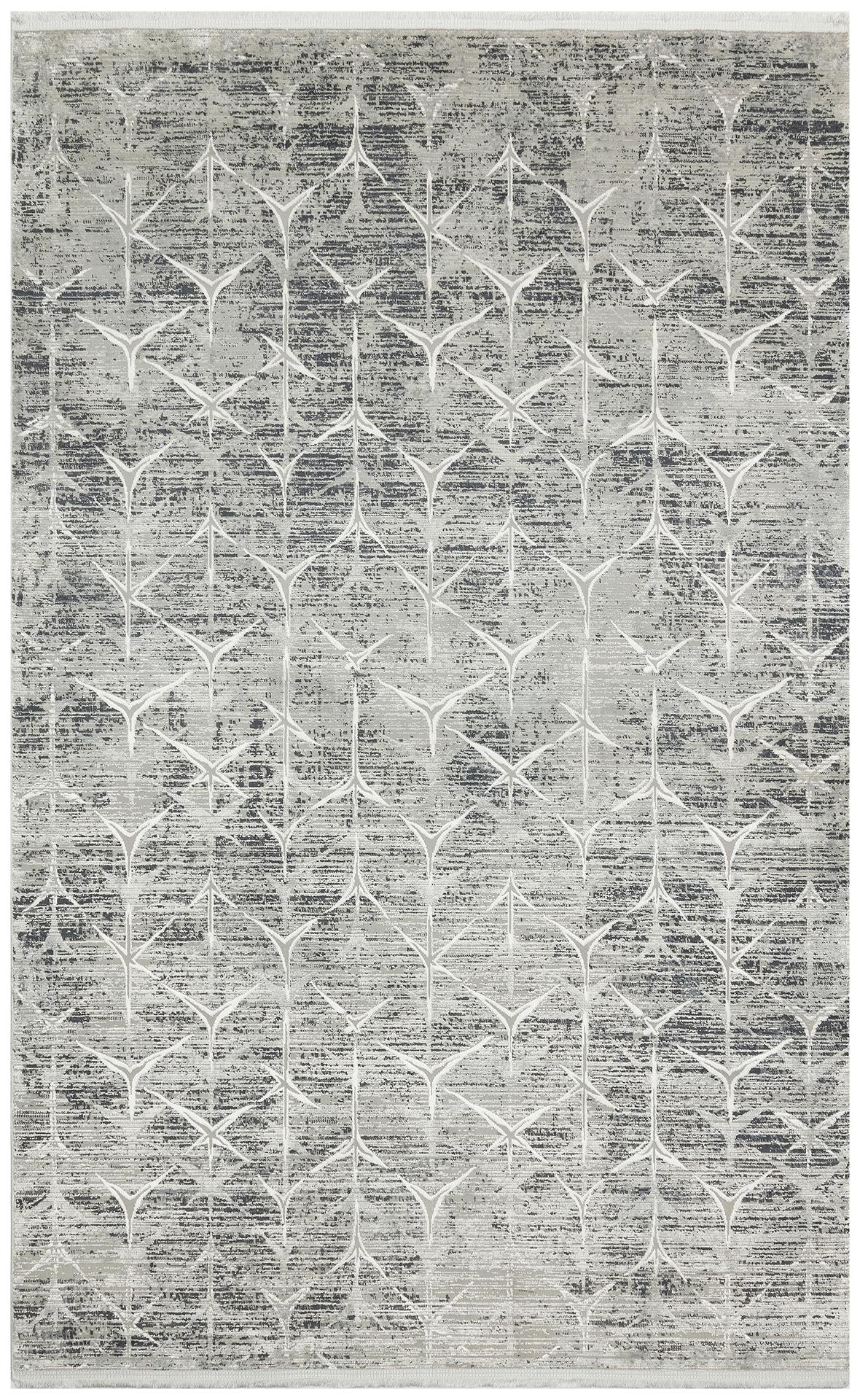 Eko Halı Verona Dyed Vrd 06 Grey Natural Overdyed Yumuşak İpeksi Tuşeli Yüksek Alçak Oymalı Modern İnce Makine Halısı