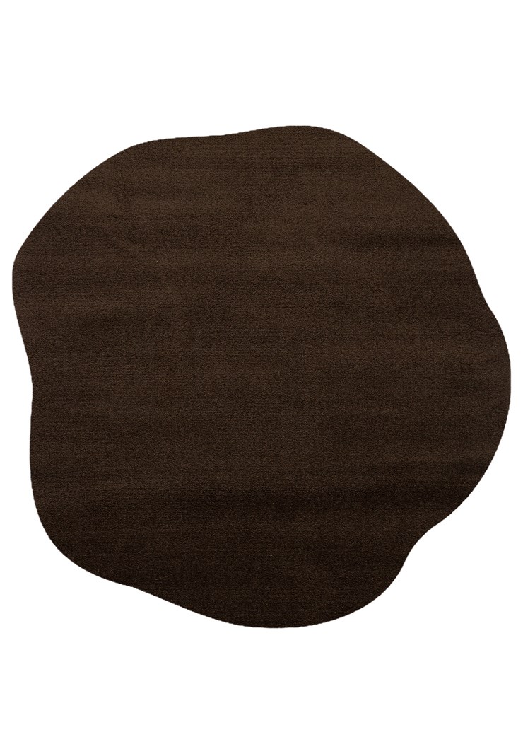 Eko Halı ZEN AMORF 04 BROWN Amorf Kesim Hav Toz Vermez Yumuşak Dokulu Salon Halısı Oturma Odası Halısı Yatak Odası Halısı Koridor Halısı Mutfak Halısı Modern Makine Halısı