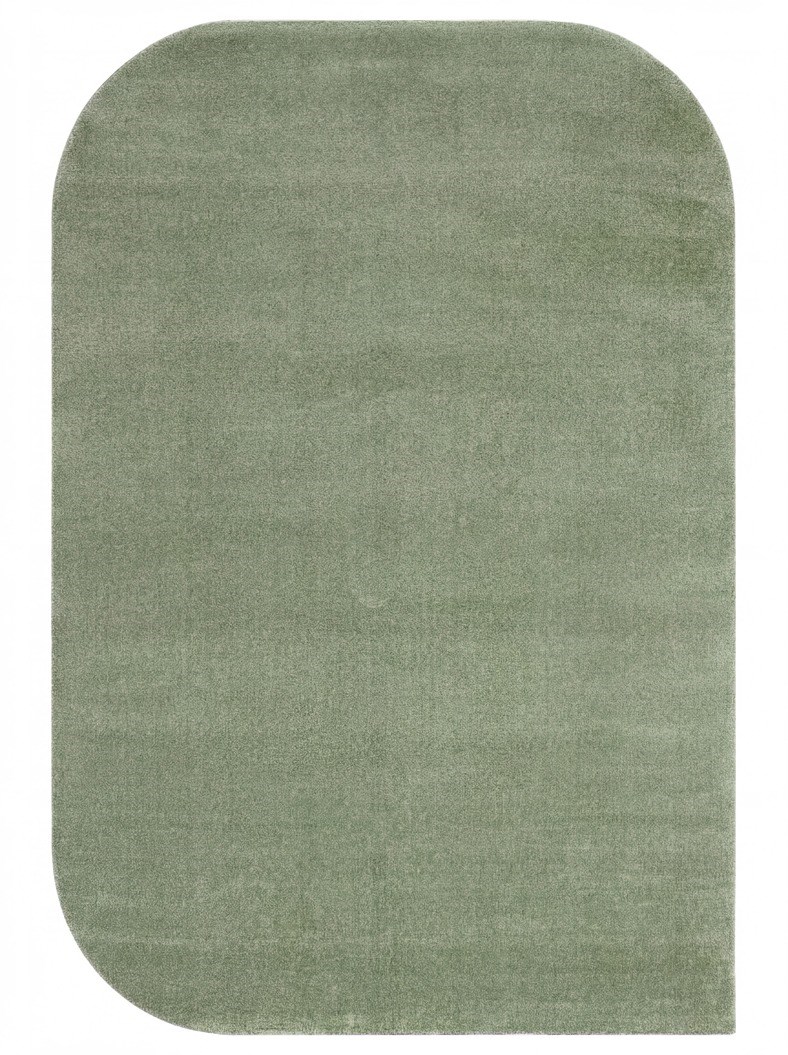 Eko Halı ZEN AMORF 05 GREEN Amorf Kesim Hav Toz Vermez Yumuşak Dokulu Salon Halısı Oturma Odası Halısı Yatak Odası Halısı Koridor Halısı Mutfak Halısı Modern Makine Halısı