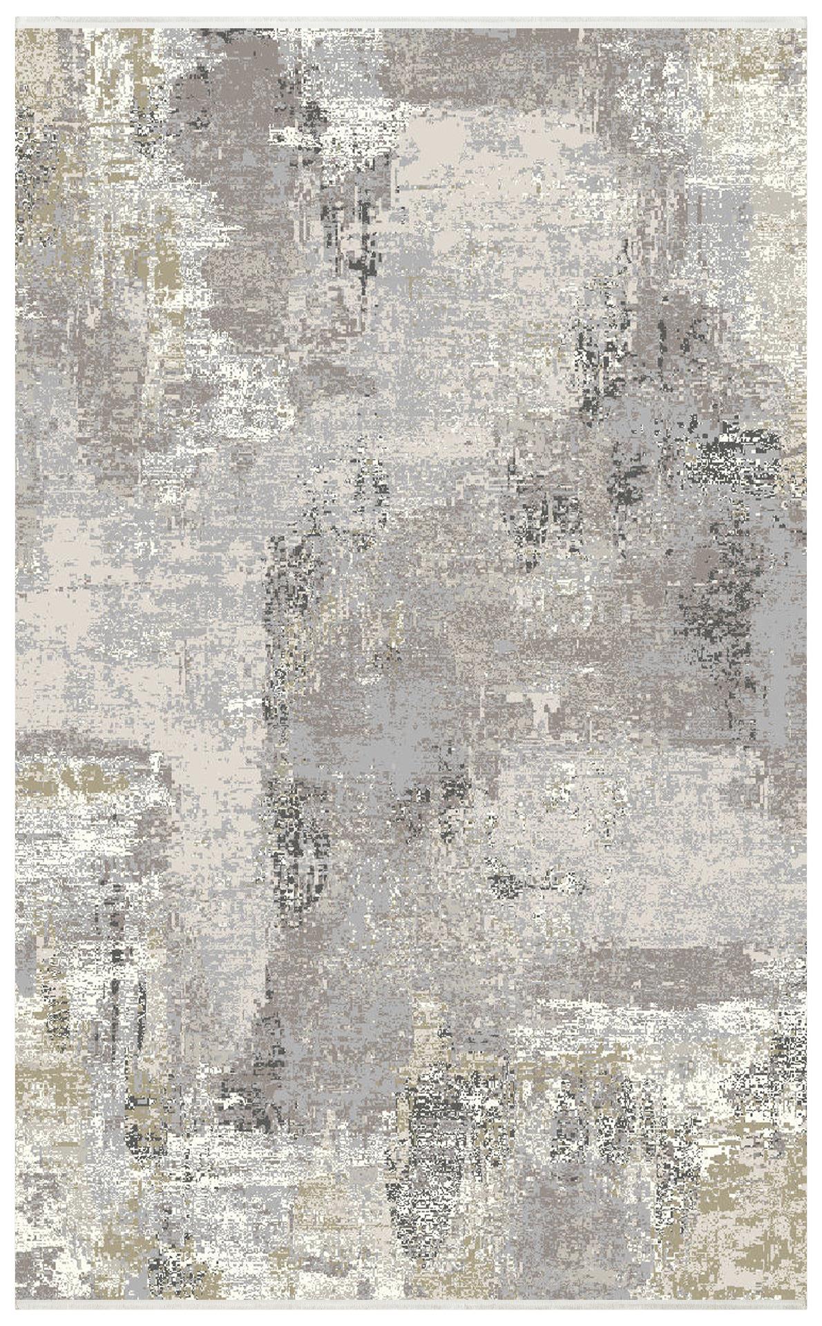 EKO Halı ZURICH ZRH 04 CREAM GREY Akrilik ve Polyester İle Üretilen Şık Salon Halısı