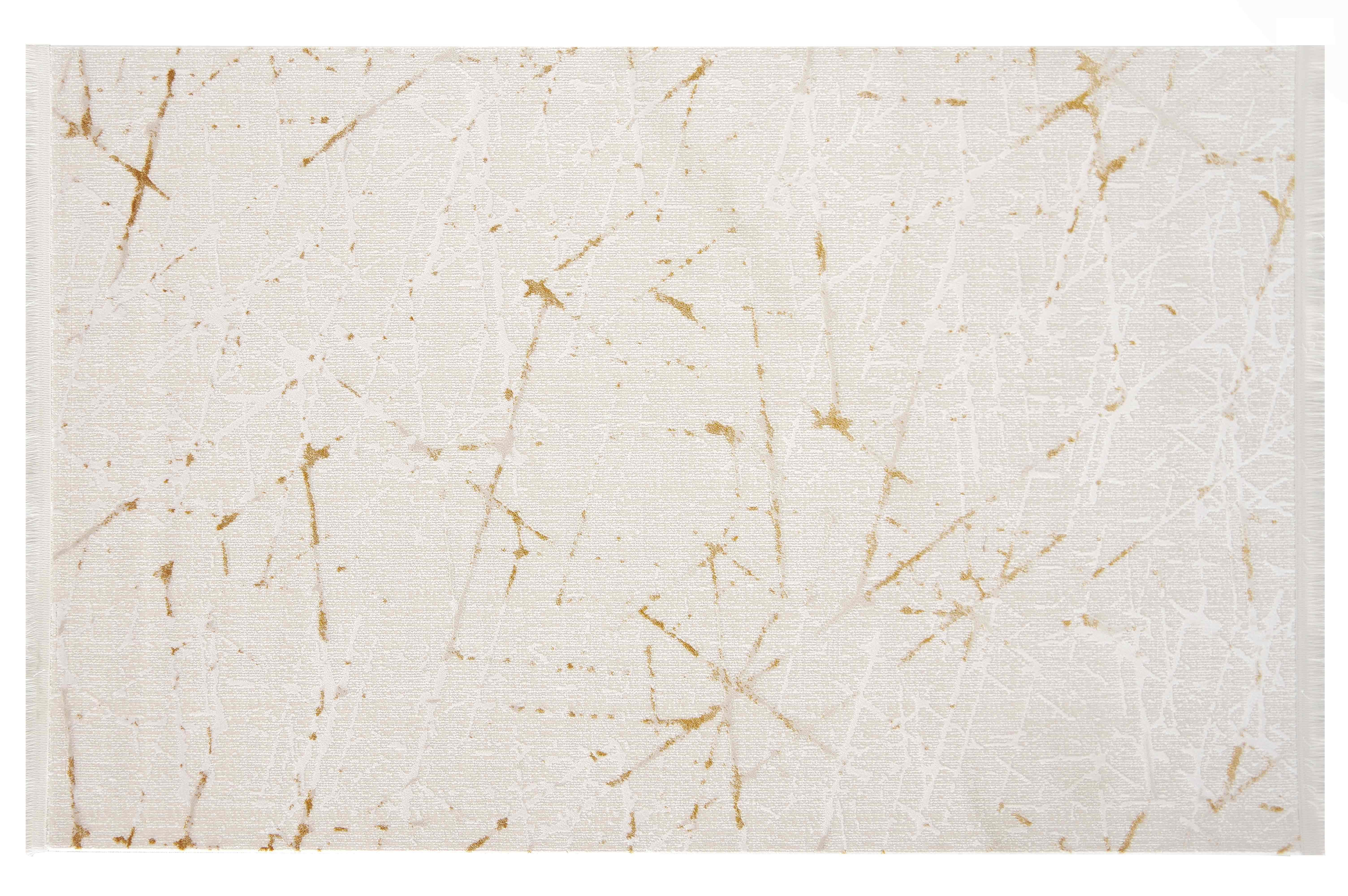 Kashe Halı Bella 4054 Gold Salon Halısı Oturma Odası Halısı Koridor Halısı Mutfak Halısı Modern Makine Halısı