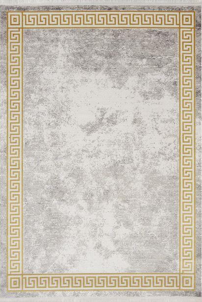 Kashe Halı Bella 4225 Gold Salon Halısı Oturma Odası Halısı Koridor Halısı Mutfak Halısı Modern Makine Halısı