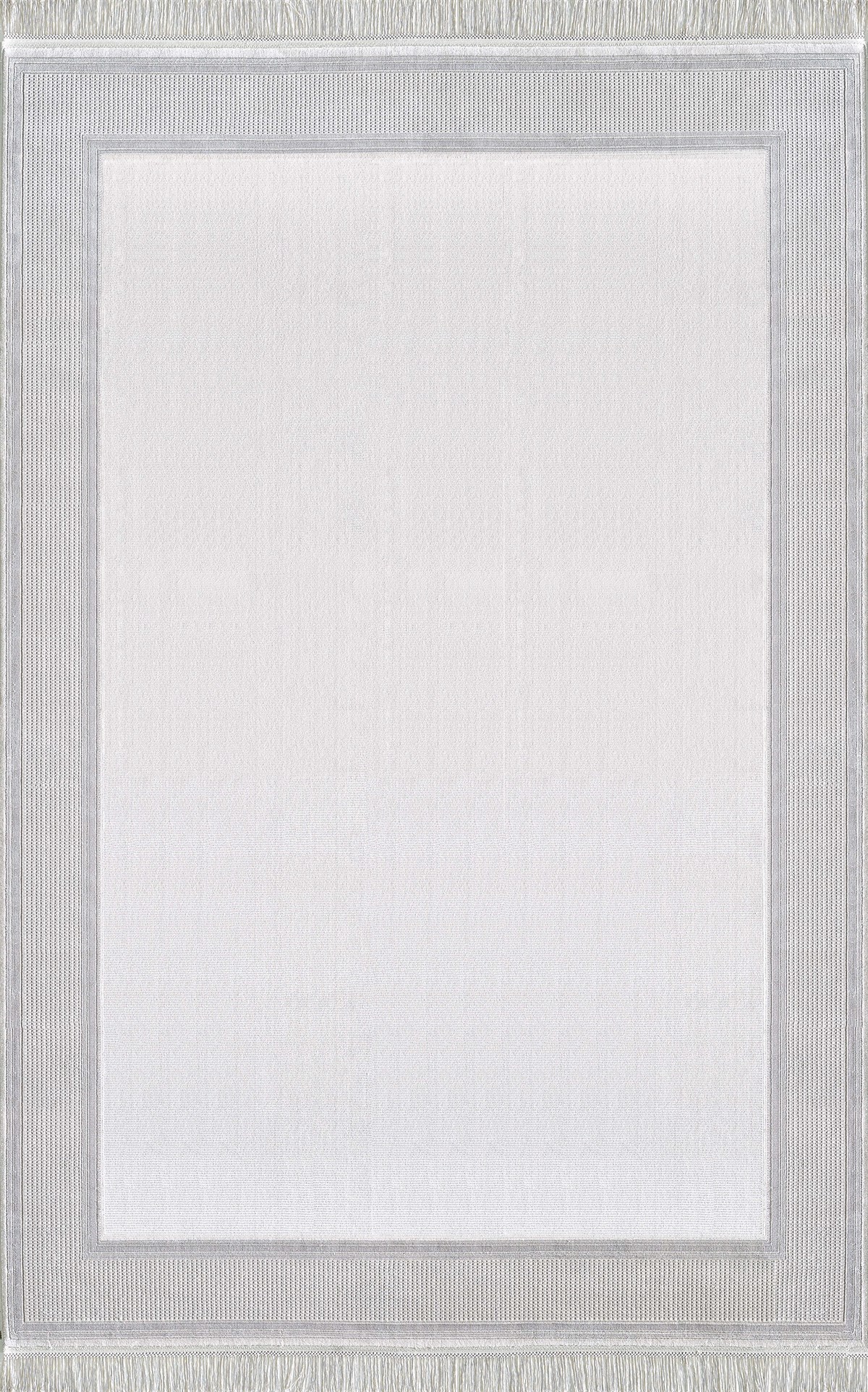 Pierre Cardin Halı Voila ZQ03A Beyaz Gri Klasik Desen Halı