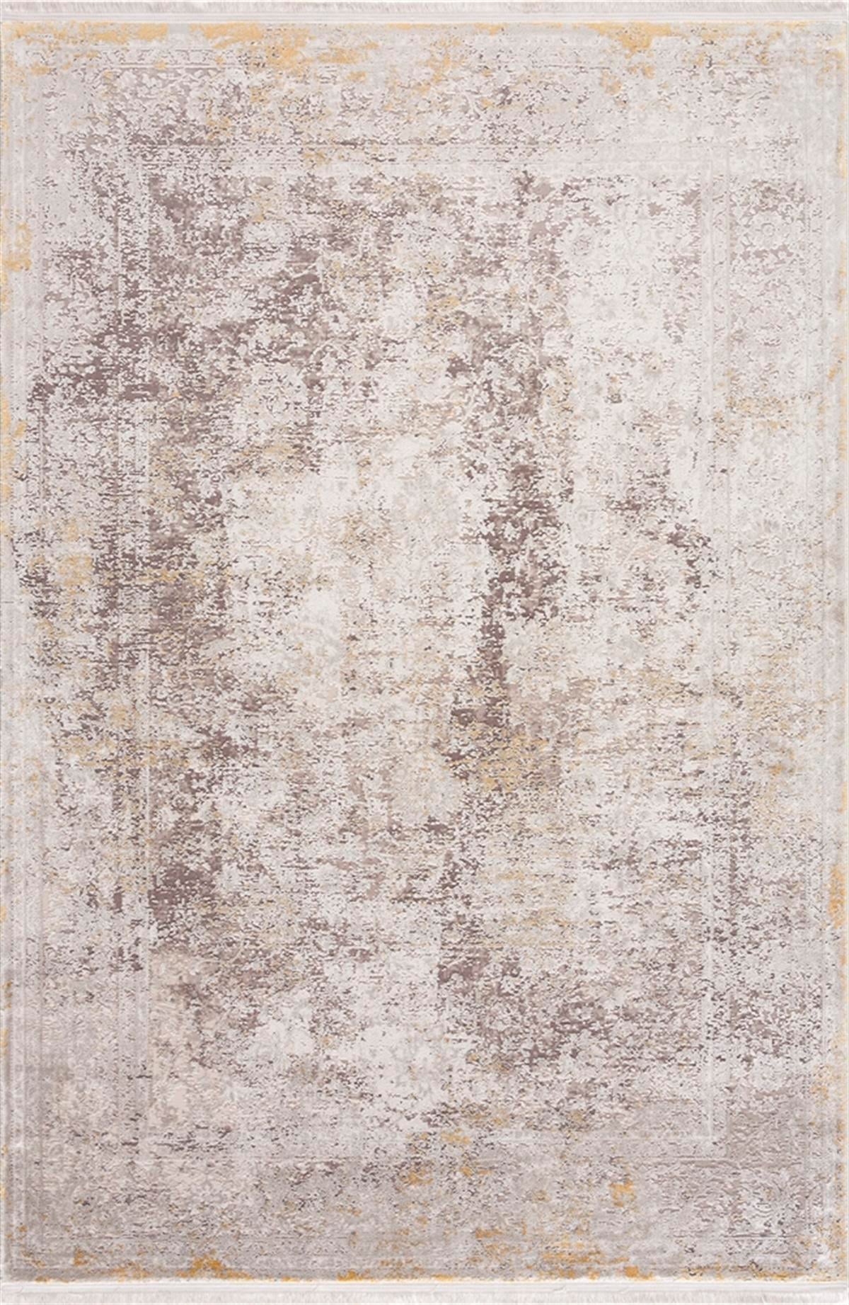Sanat Halı Doku 1087 Eskitme Desenli Makine Halısı