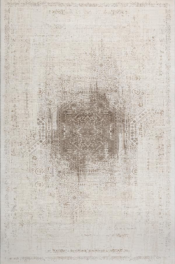 Sanat Halı Mira 3573 Klasik Eskitme Desenli Makine Halısı