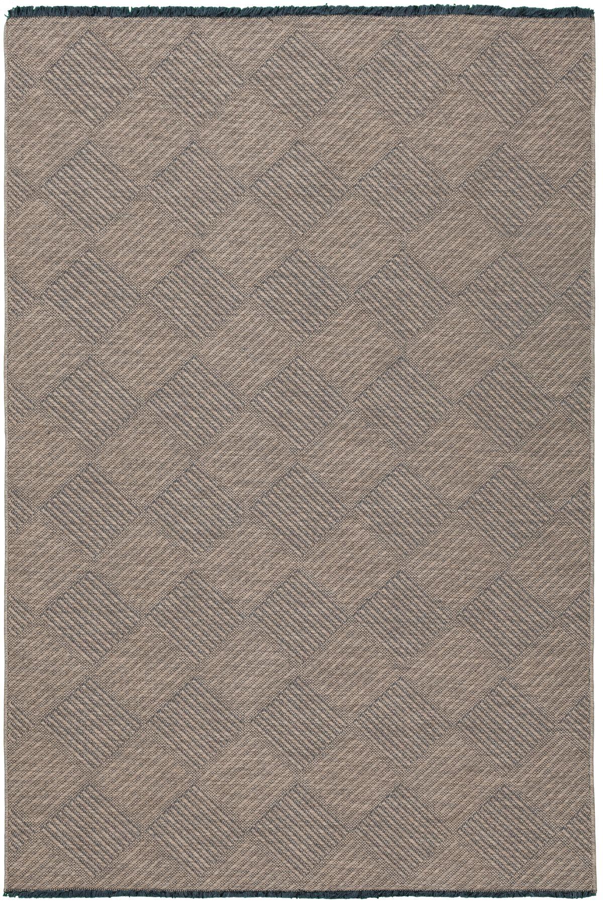 Tuğra Halı Torino TN02 Kahverengi İskandinav Desen Kilim