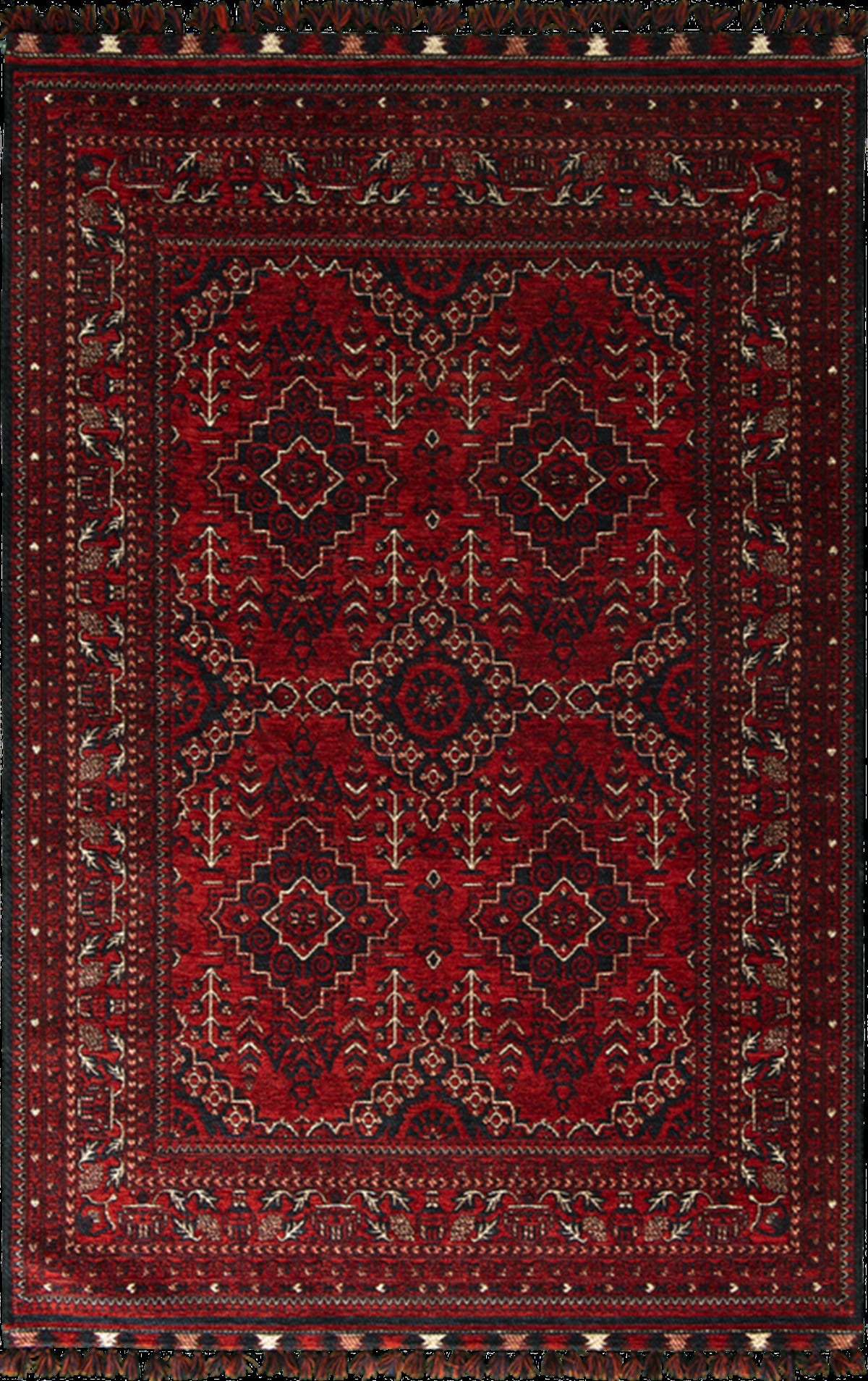 Tuğra Halı Türkmen 07 Etnik Desen Kilim