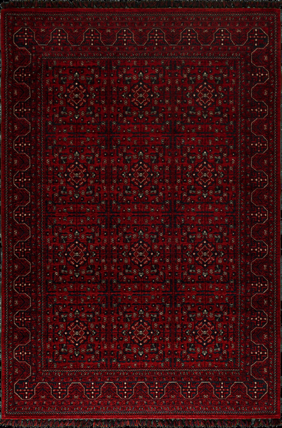 Tuğra Halı Türkmen 08 Etnik Desen Kilim