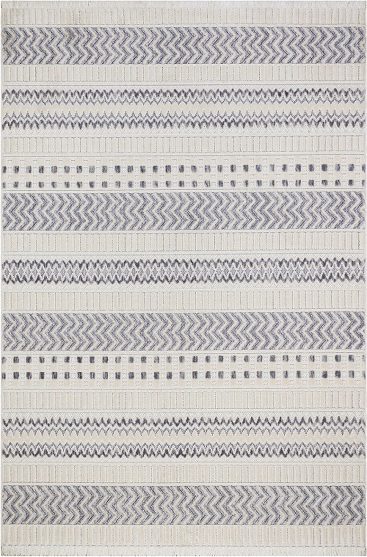 Türkmen Halı Harvey HR02 Gri Modern Desen Halı