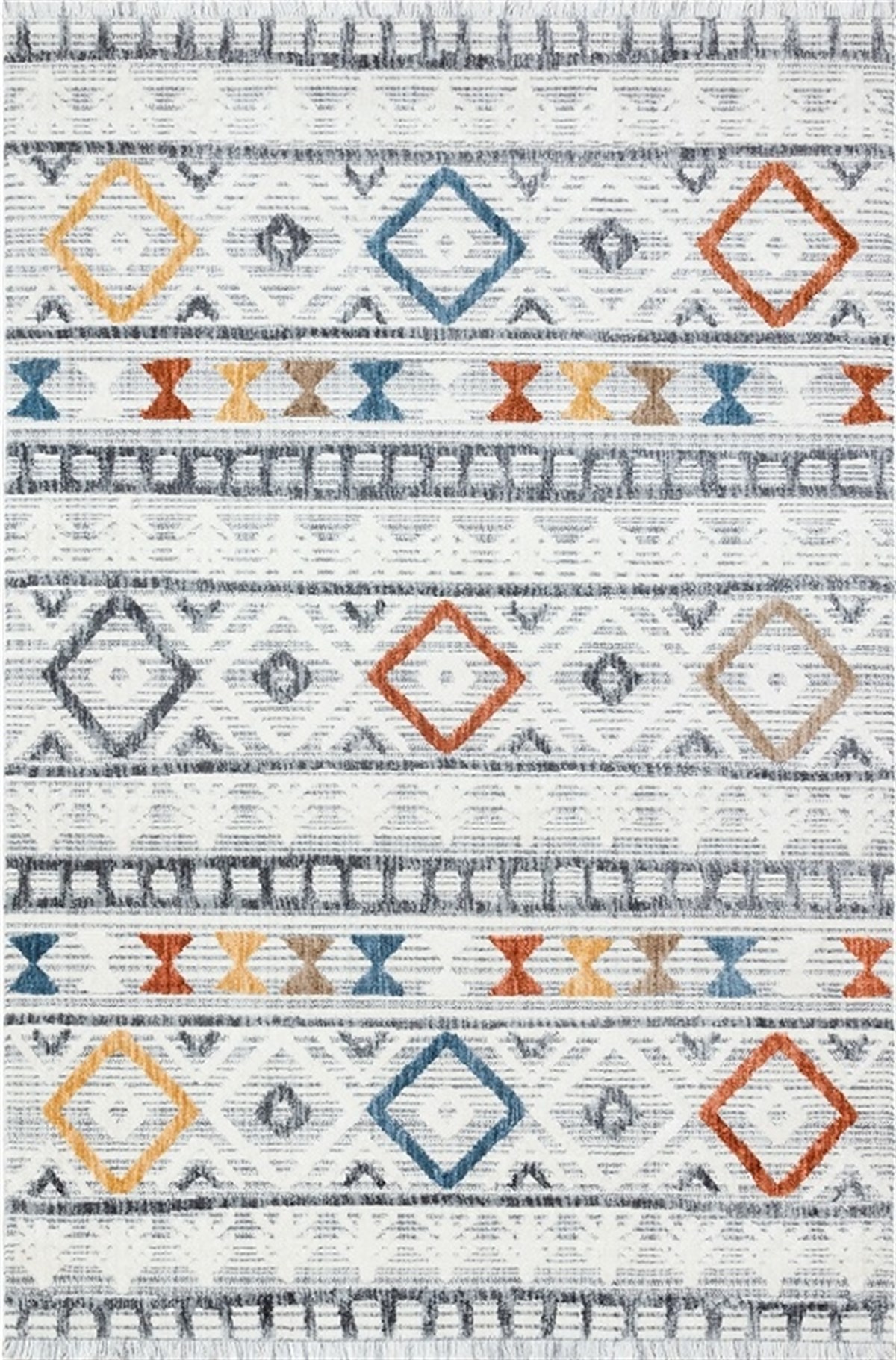 Türkmen Halı Harvey HR03 Mavi Modern Desen Halı