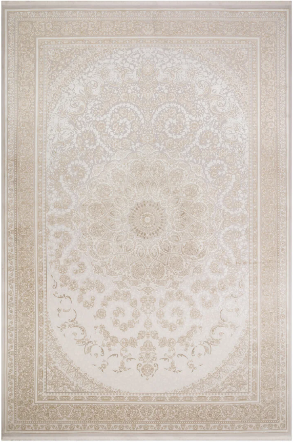 Türkmen Halı SAPHİRE SA02 Gold Viskon,Pamuk Ve Akrilik İplikten Üretilmiş Modern Makine Halısı