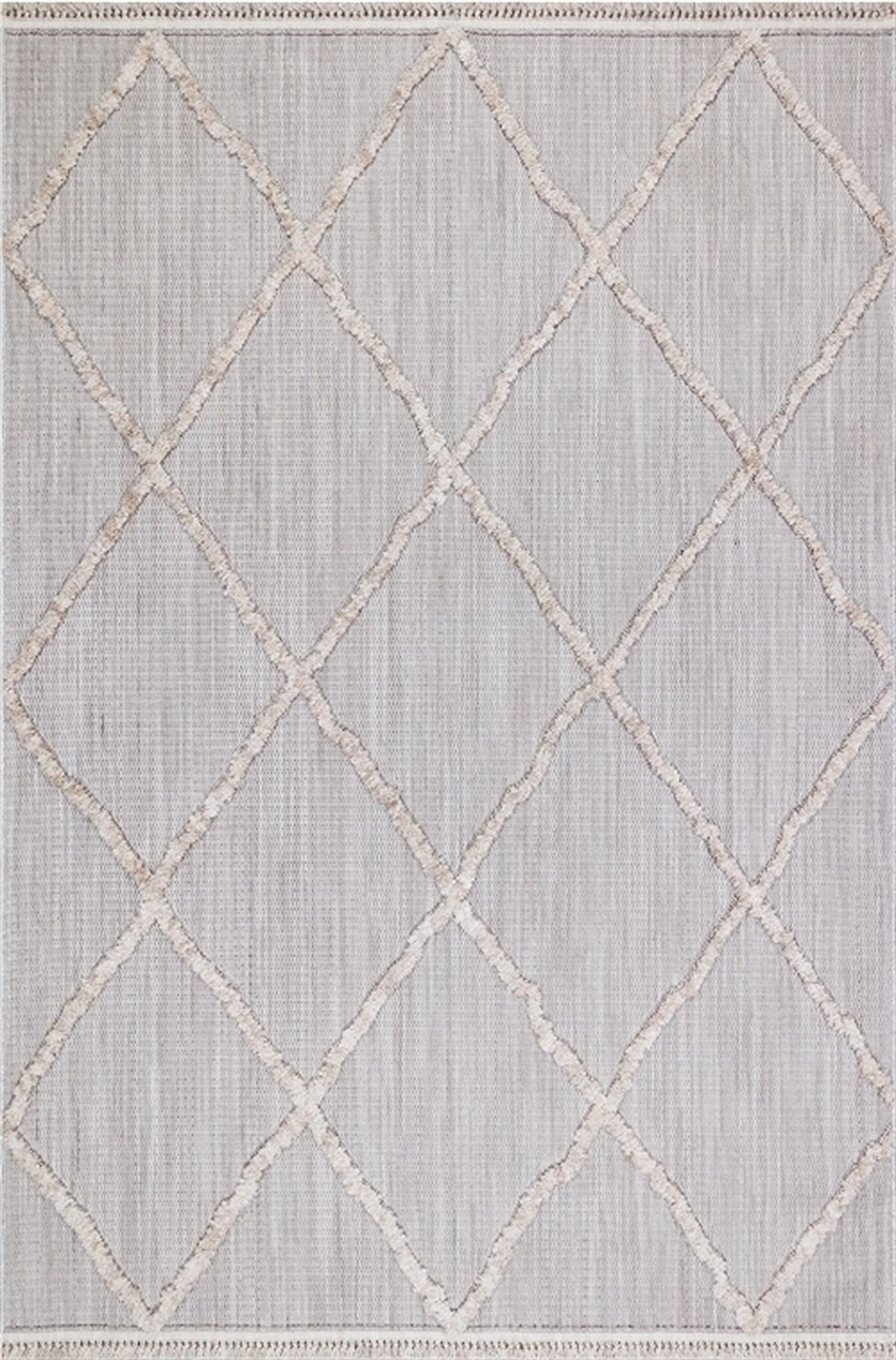 Türkmen Halı Sofya SF04 Gri İskandinav Tarzı Halı