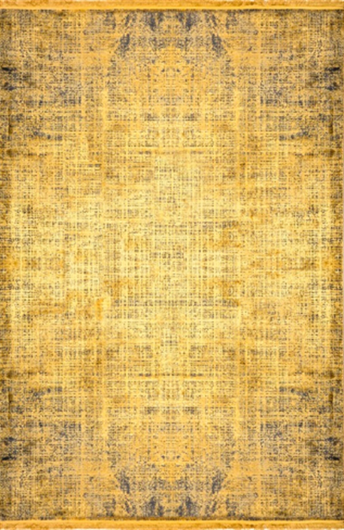 WOOLKNOT HALI COLORE B008B YELLOW 155