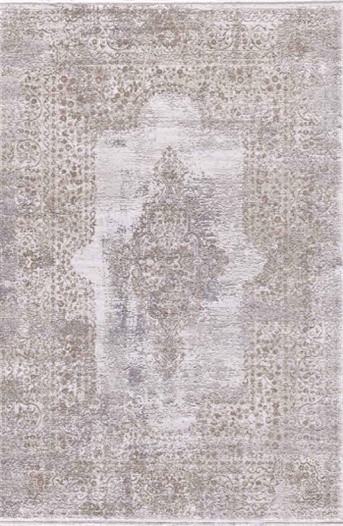WOOLKNOT HALI GORDİON B172D GRİ KREM
