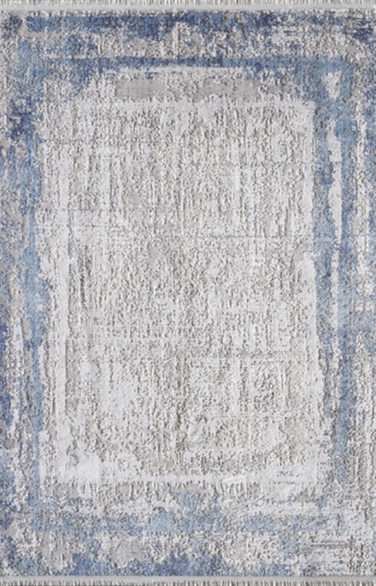 WOOLKNOT HALI GORDİON B177E GRİ MAVİ