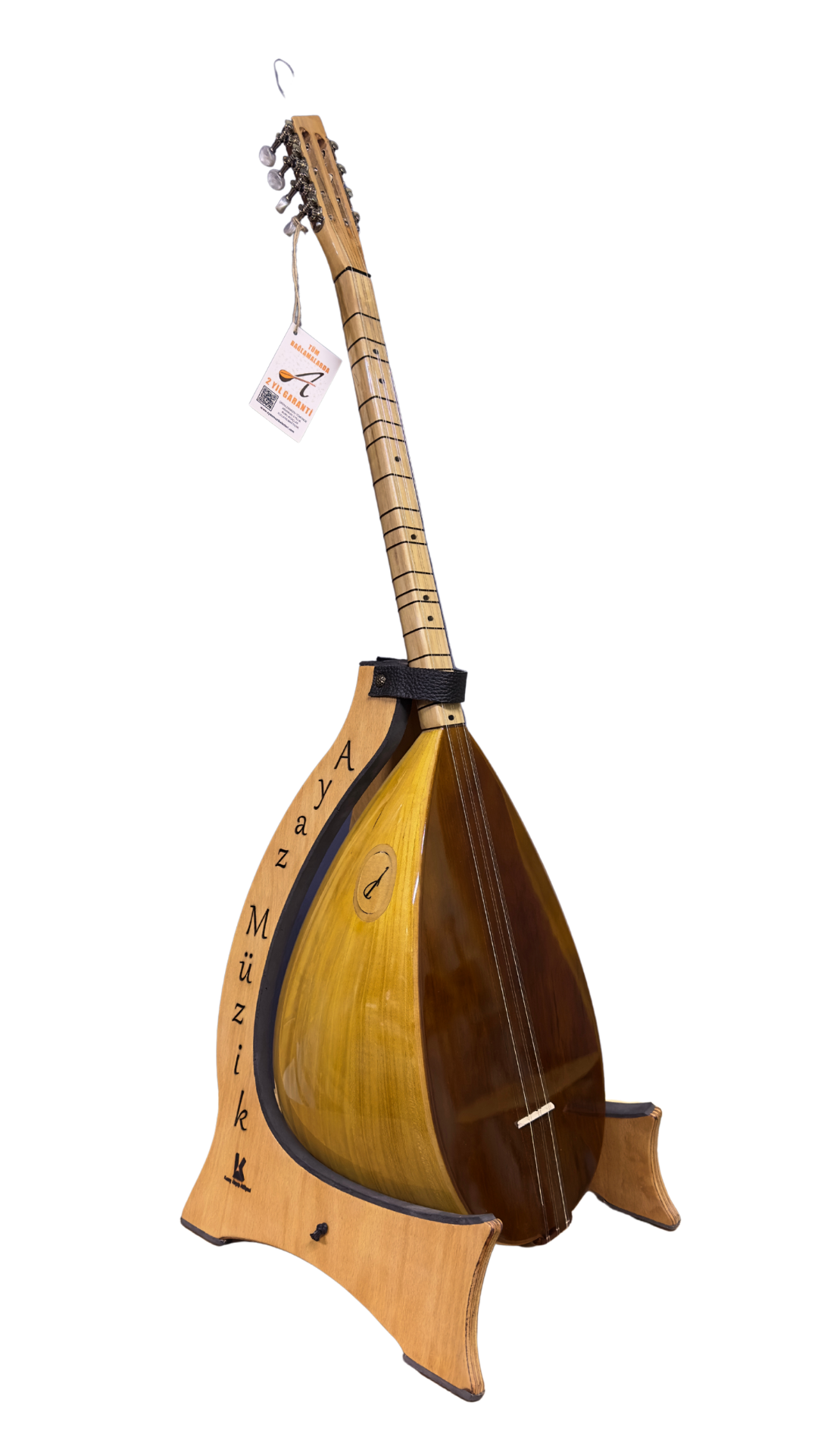 A1KM-Dut mandolin burgulu kısa sap bağlama
