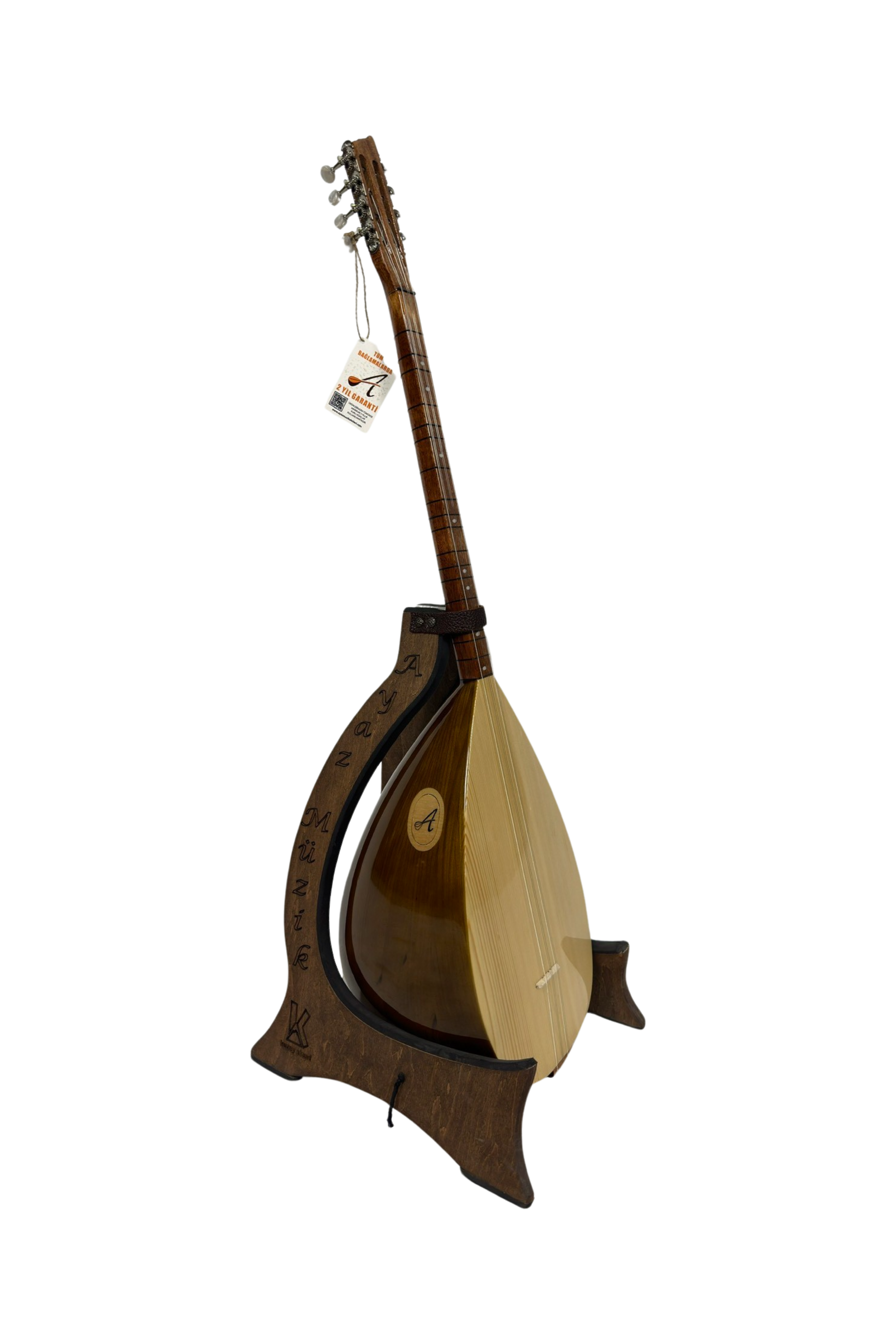 A1KM-Dut mandolin burgulu kısa sap bağlama