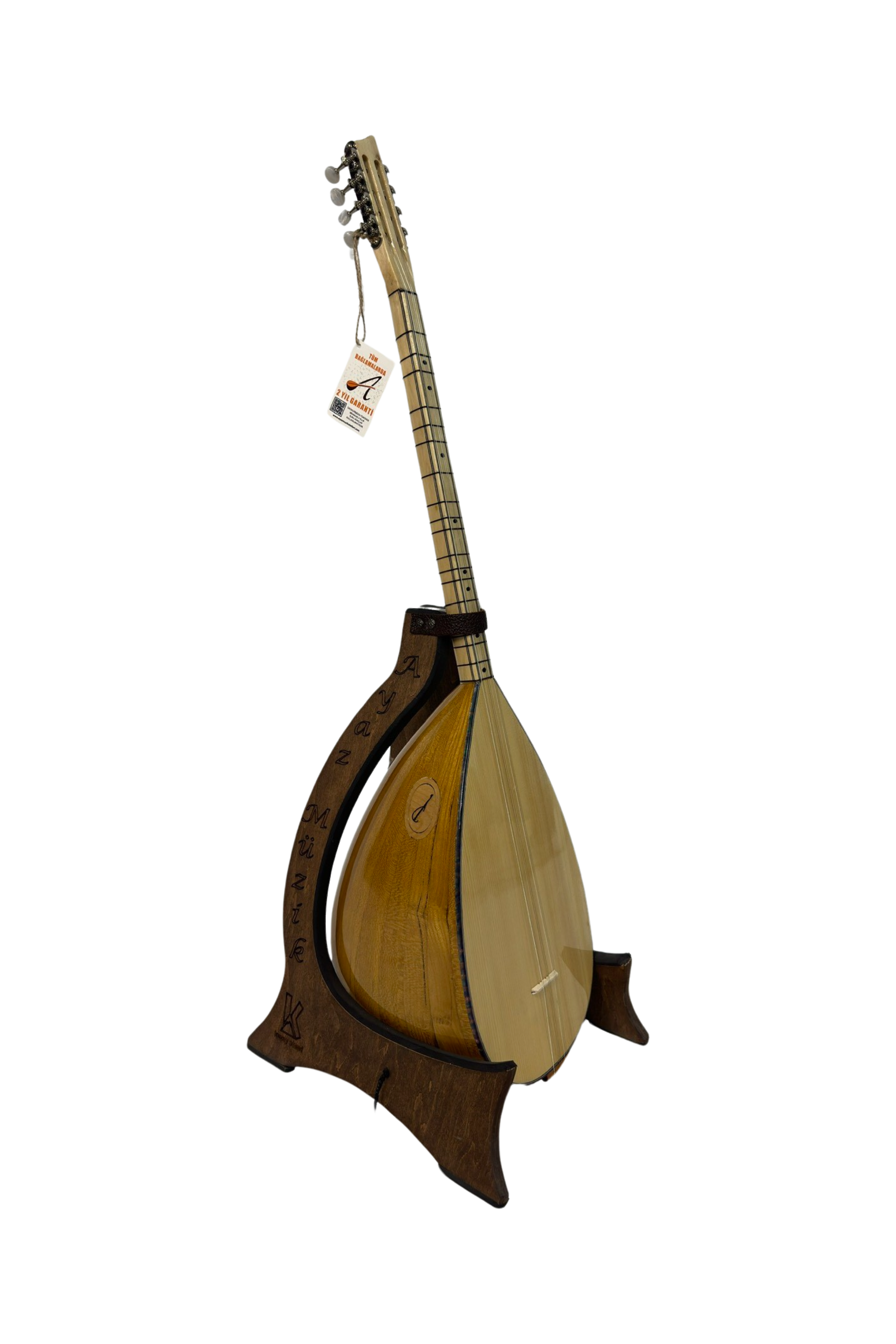 A3KM-Dut mandolin burgulu kısa sap bağlama