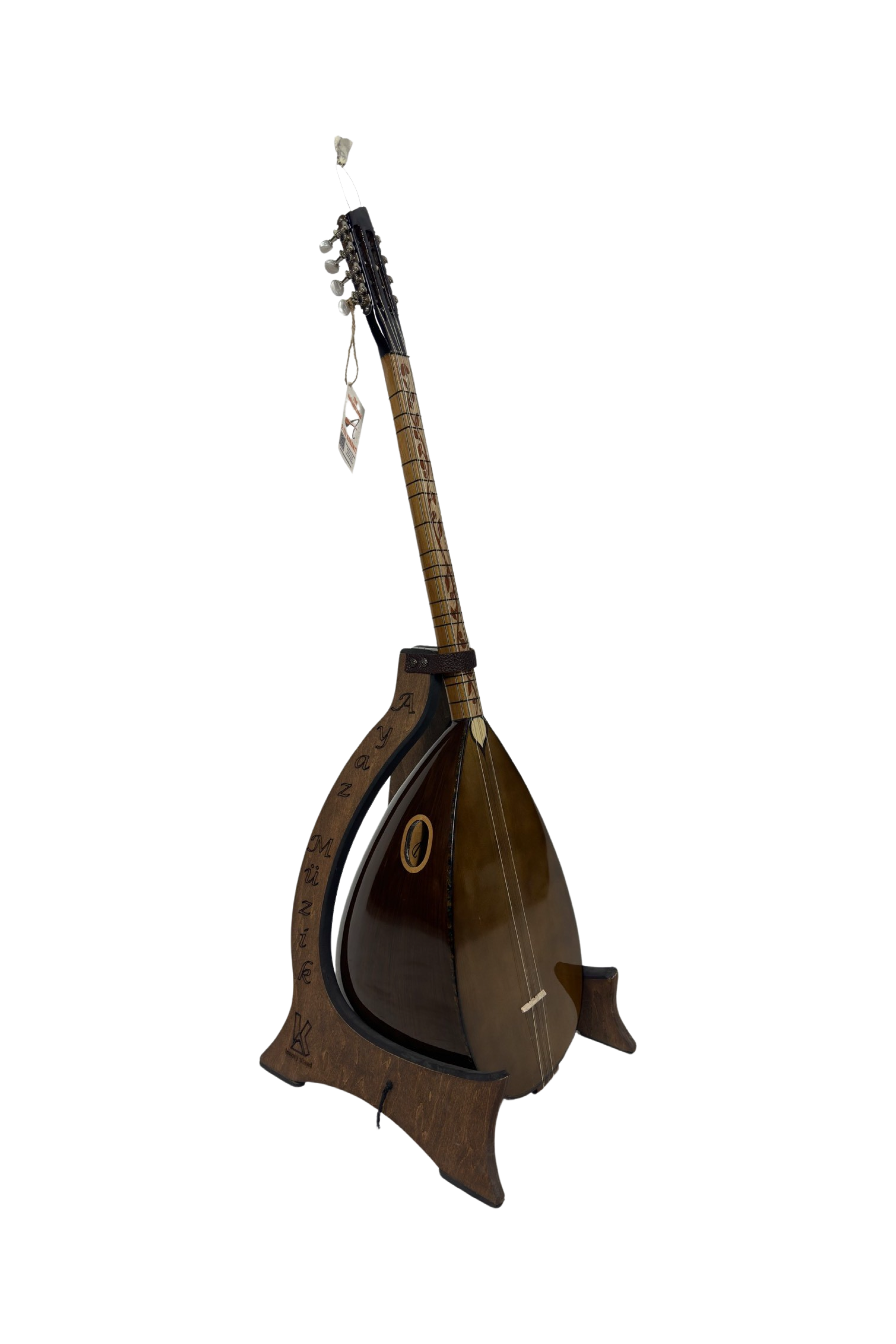 A5KM-Ceviz mandolin burgulu kısa sap bağlamalar