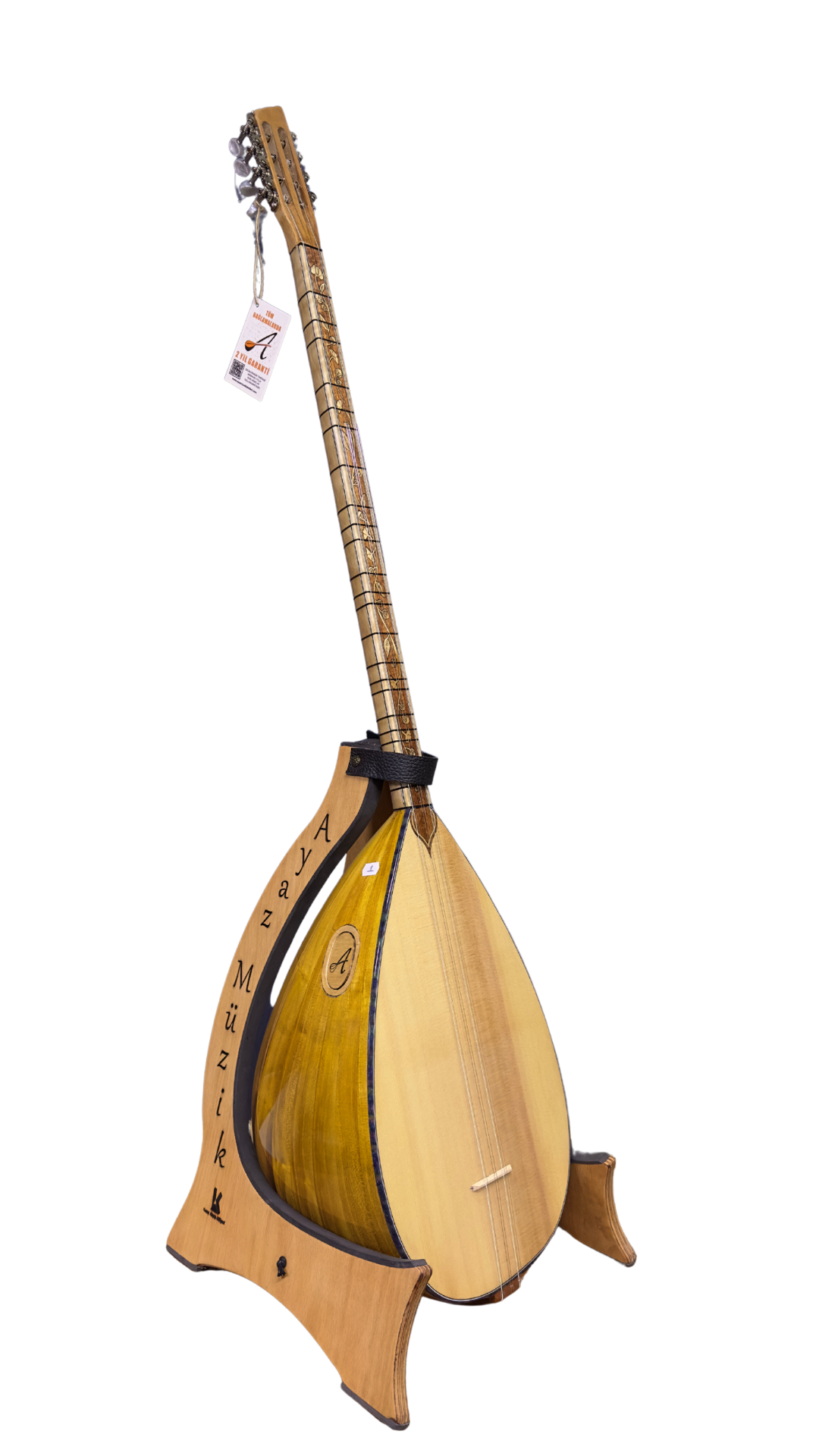 A5UM-Dut mandolin burgu uzun sap bağlama