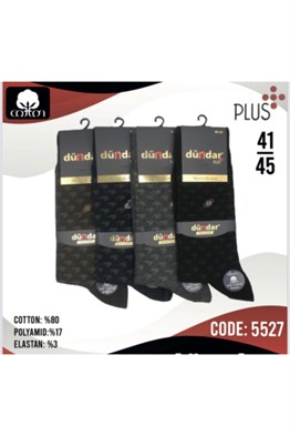 DÜNDAR 5527 PLUS ERKEK LYCRA ÇORAP