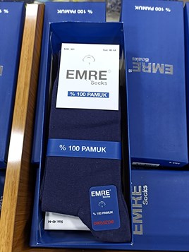EMRE % 100 361 PAMUK ERKEK SOKET ÇORAP