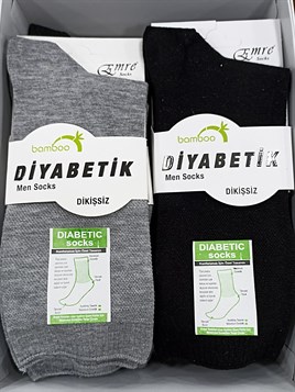 EMRE 224 UNİSEX BAMBU DİYABETİK ÇORAP 