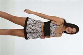 MOONGİRL 572 BRALEDLİ  SATEN ŞORT TAKIM 