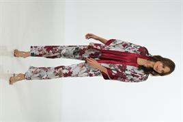 MOONGİRL 579 ÜÇLÜ SATEN PİJAMA TAKIM 