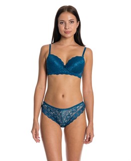 SATİNA 10000 DESTEKLİ FULL DANTELLİ SÜTYEN TAKIM