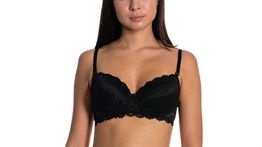 SATİNA 1006 DESTEKSİZ FULL DANTELLİ SÜTYEN