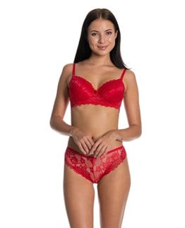 SATİNA 10100 DESTEKSİZ FULL DANTELLİ SÜTYEN TAKIM