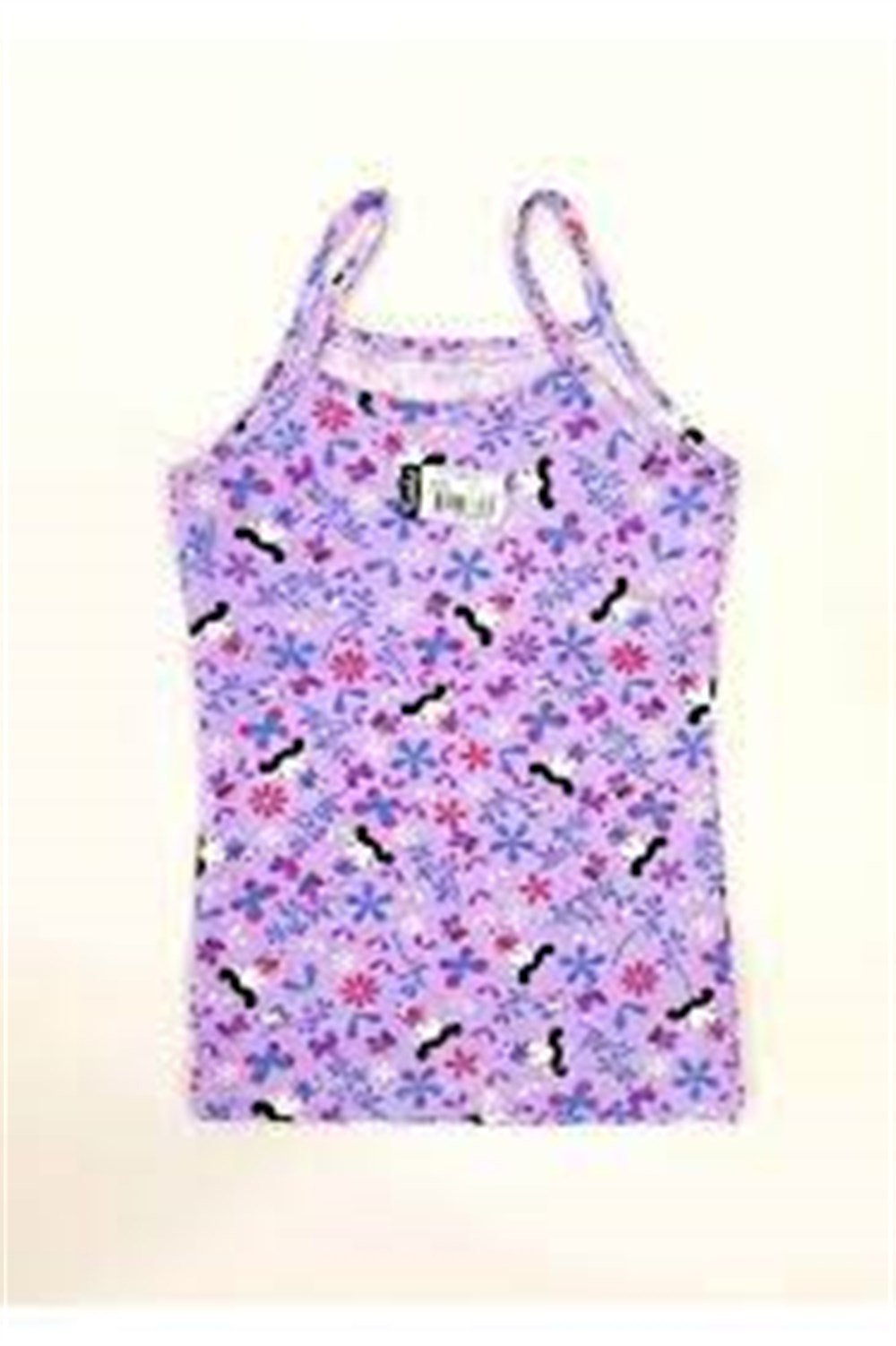 TUTKU 850 KIZ ÇOCUK ELASTAN EMPİRME İP ASKILI ATLET