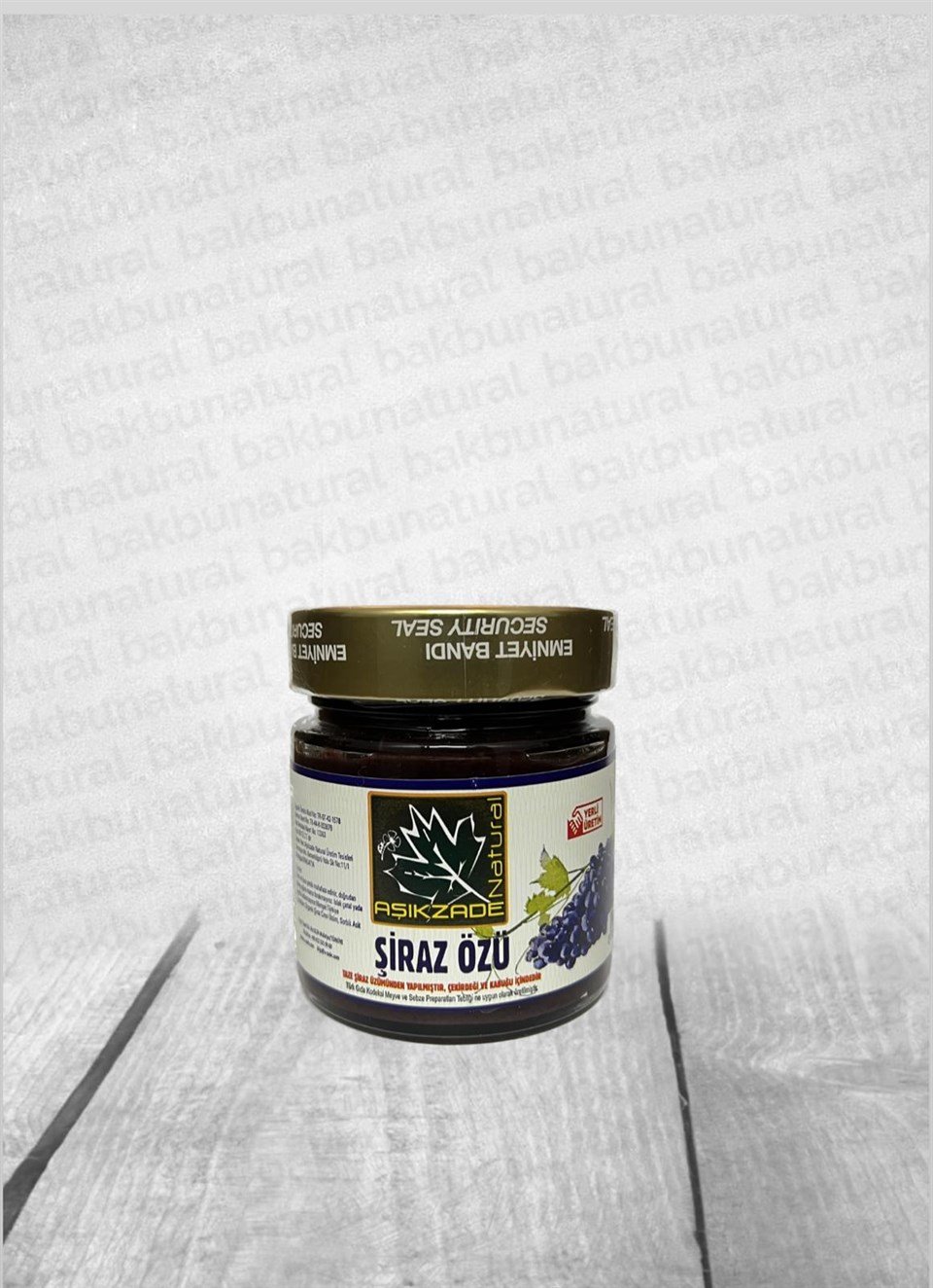 Aşıkzade Natural Organik Şiraz Özü 300gr