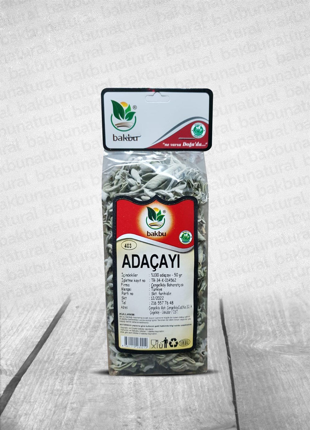 Bakbu Adaçayı 50gr
