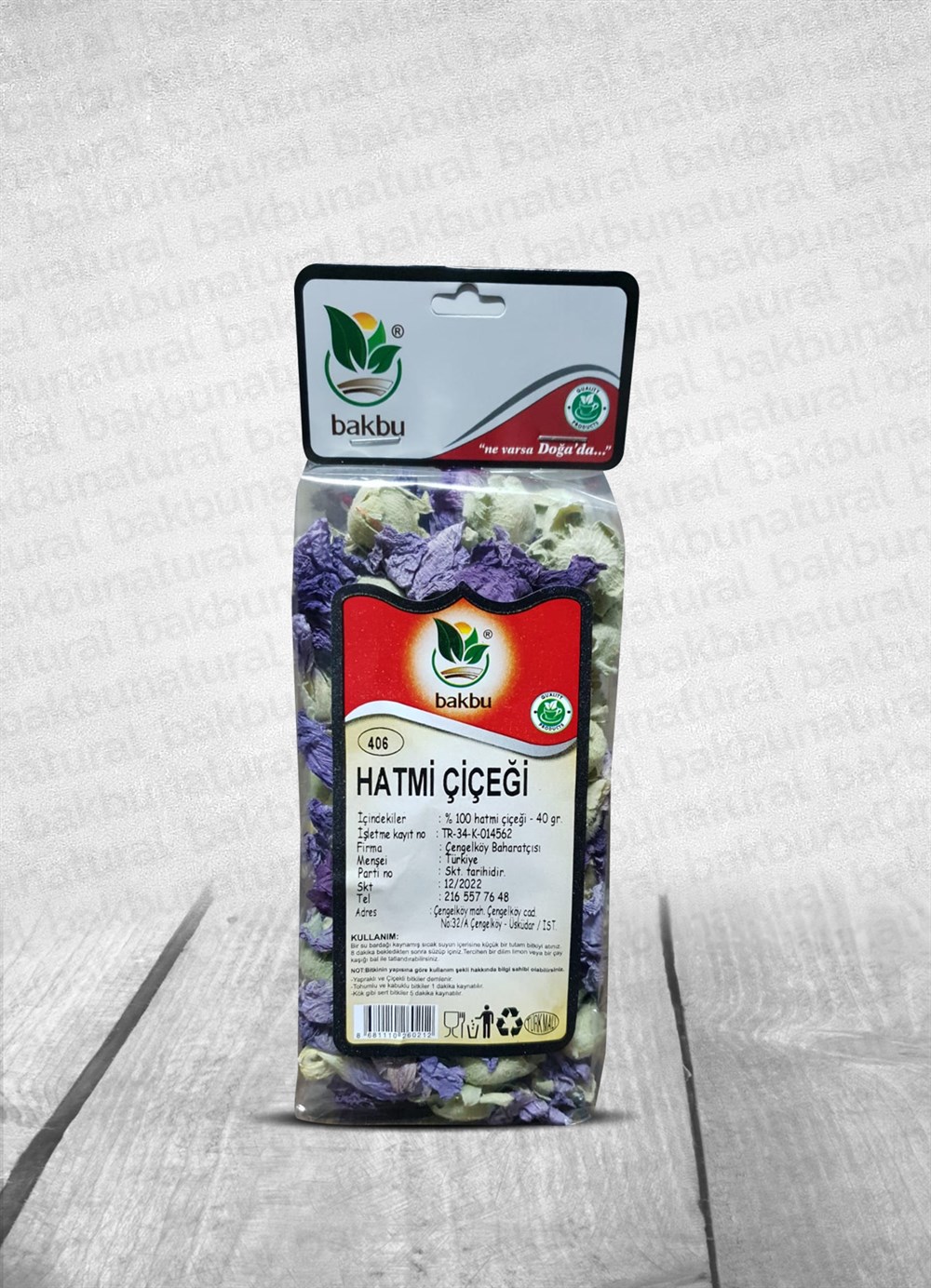 Bakbu Hatmi Çiceği 40gr