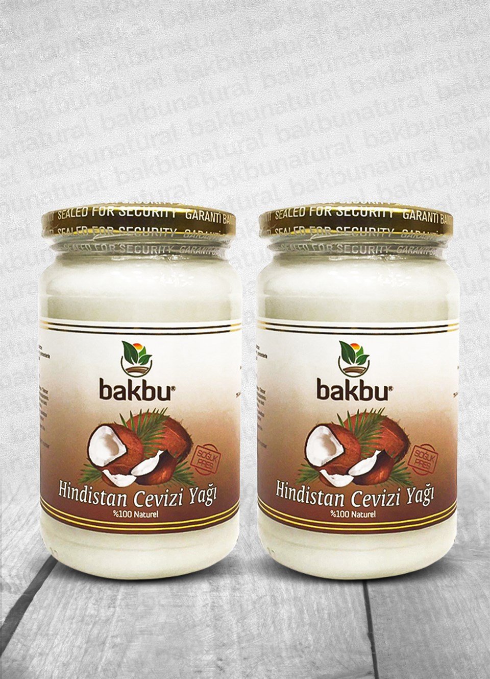 Bakbu Hindistan Cevizi Yağı 320Ml 2'Li Paket