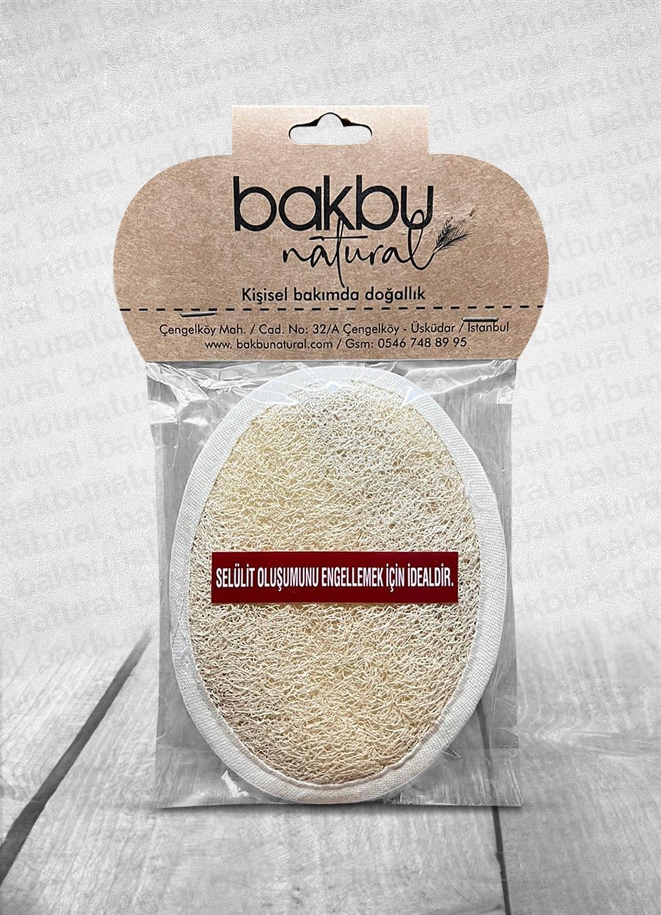Bakbu Natural Yüz Peeling Kesesi