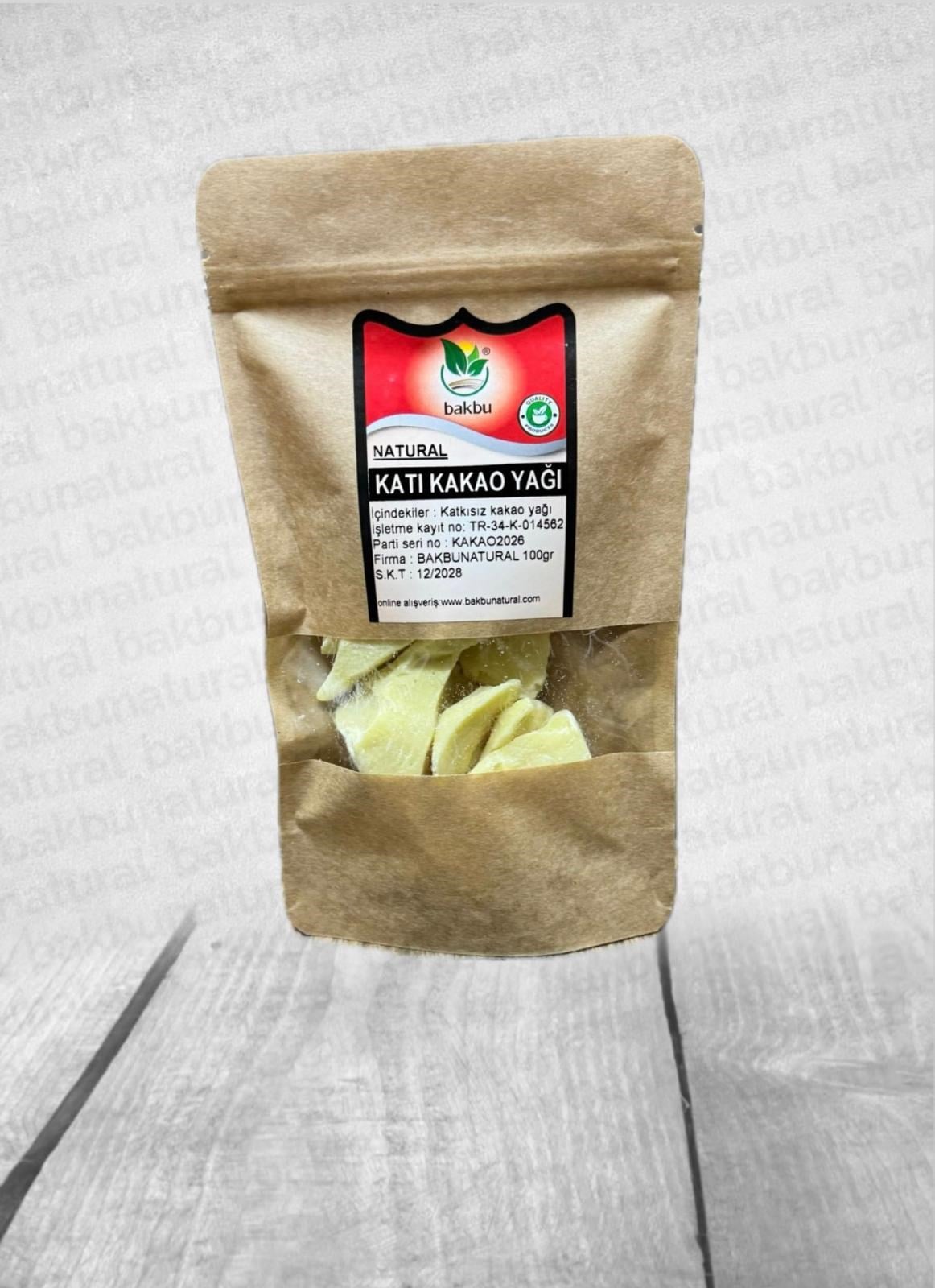 Bakbunatural Kakao Yağ 100 Gr