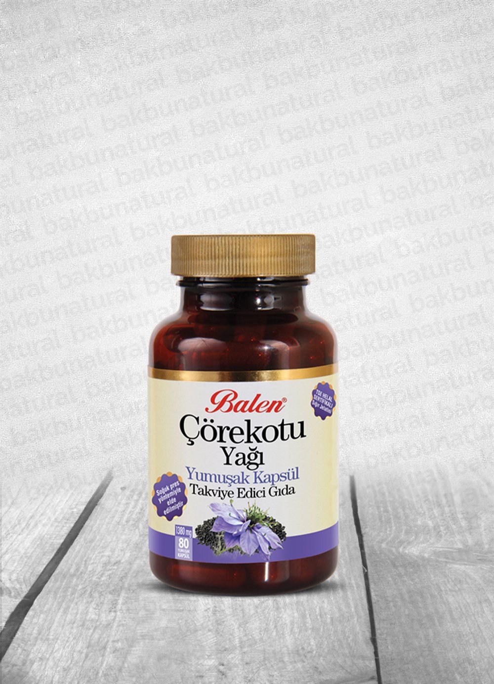 Balen Çörekotu Yağı Yumuşak Kapsül Takviye Edici Gıda 80 Kapsül