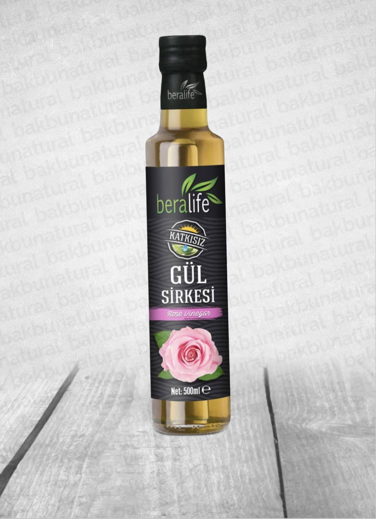 Beralife Katkısız Gül Sirkesi 500 ml