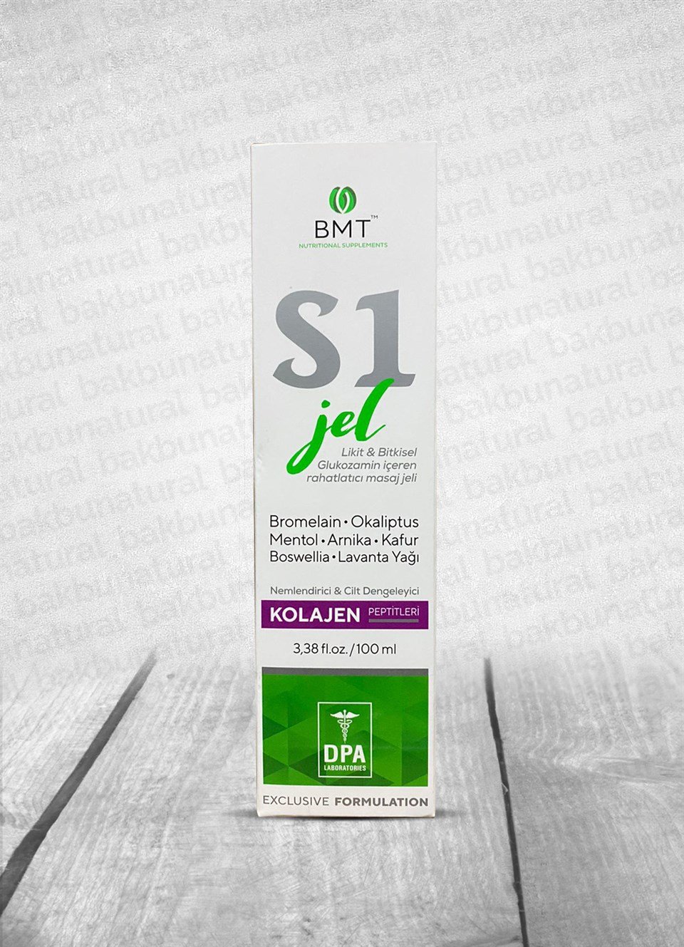 Biomet S1 Likit Ve Bitkisel Glukozamin İçeren Aromaterapi Jel 100 Ml