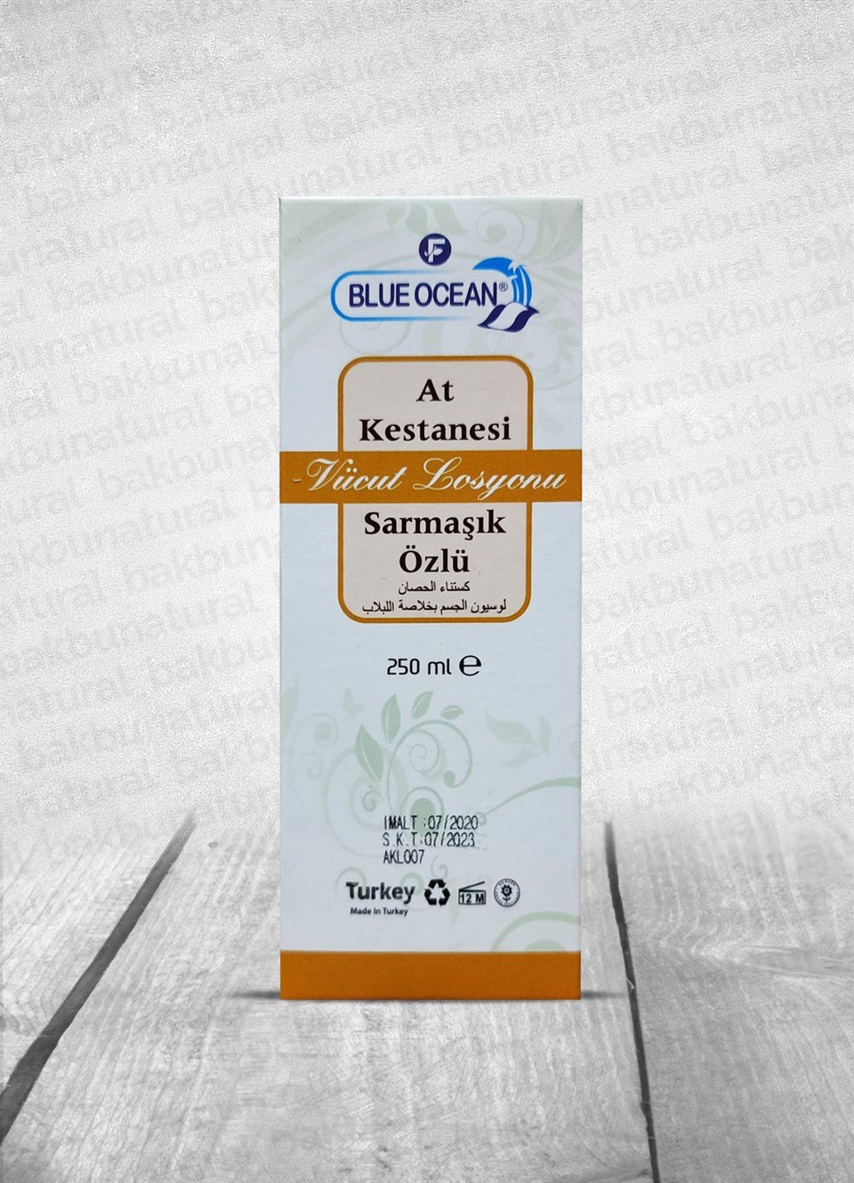 Blue Ocean At Kestanesi Sarmaşık Özlü Vücut Losyonu 250ml